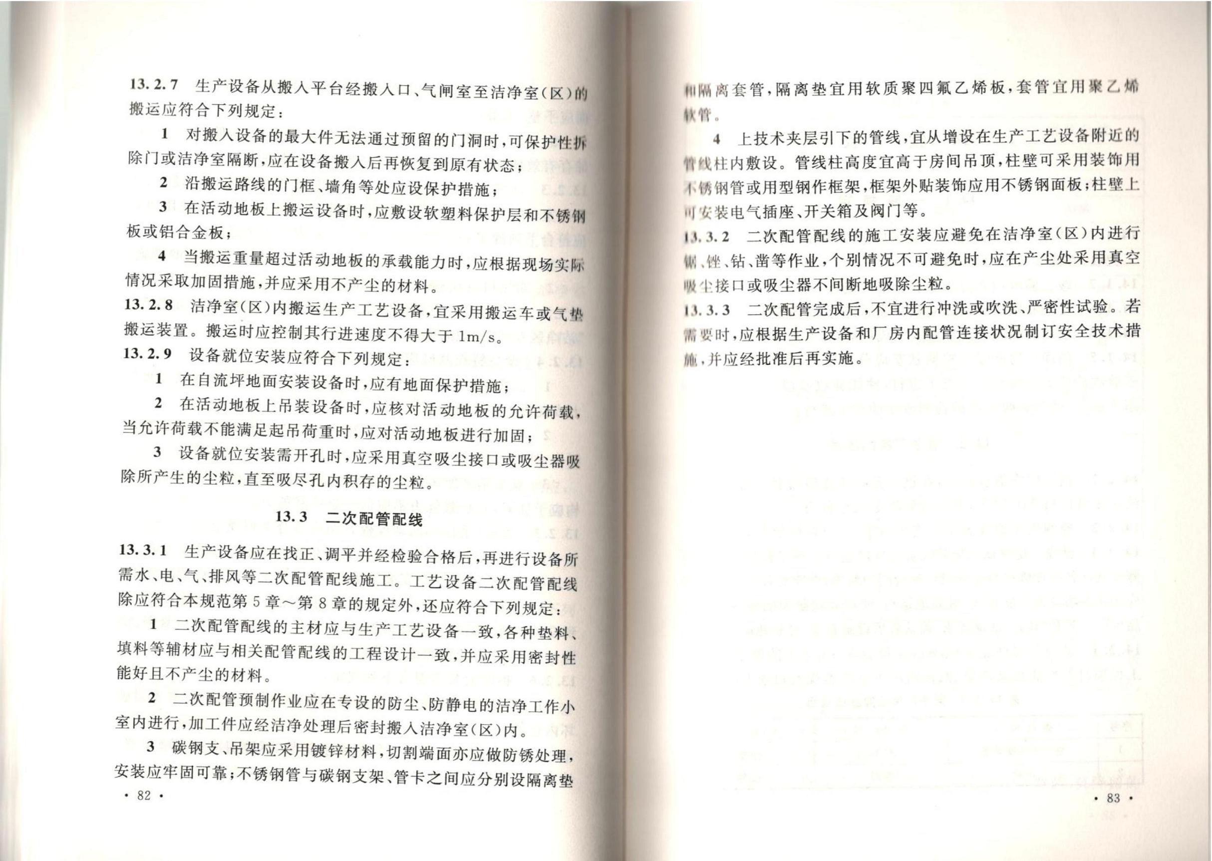 潔凈廠房施工及質(zhì)量驗(yàn)收規(guī)范GB51110-2015